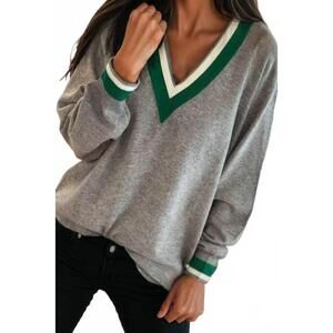 NEW AAPPARELLA casual vibes sweater in gray